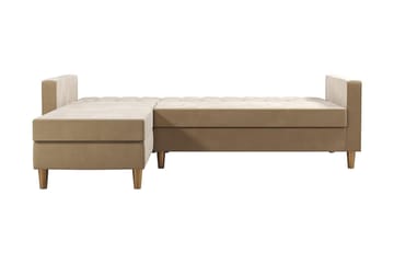 Liberty Chaiselongsovesofa Hvid - Møbler - Sofaer - Sovesofaer