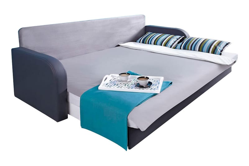 Lido sovesofa 208x75x86 cm - Lilla - Møbler - Sofaer - Sovesofaer