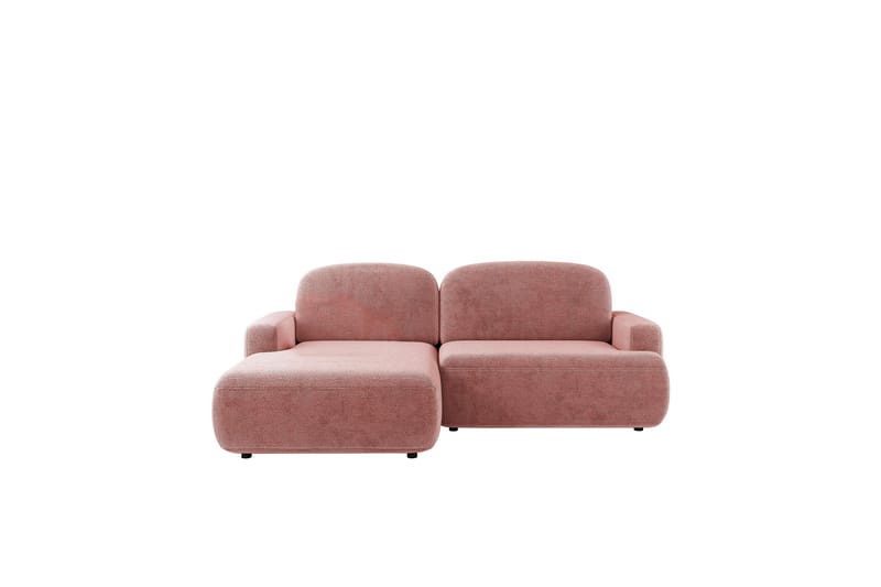 Lifeina Sovesofa Med 2-Personers Divan - Lyserød - Møbler - Sofaer - Sovesofaer