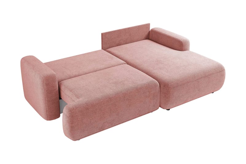 Lifeina Sovesofa Med 2-Personers Divan - Beige/Hvid - Møbler - Sofaer - Sovesofaer
