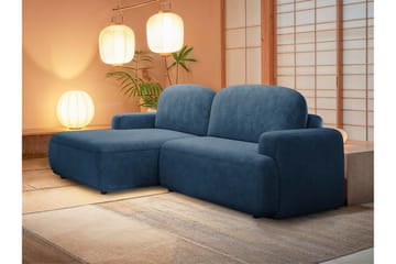 Lifeina Sovesofa Med 2-Personers Divan - Hvid/Pink - Møbler - Sofaer - Sovesofaer