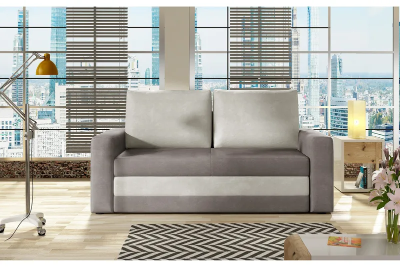 Lijan sovesofa, Grå