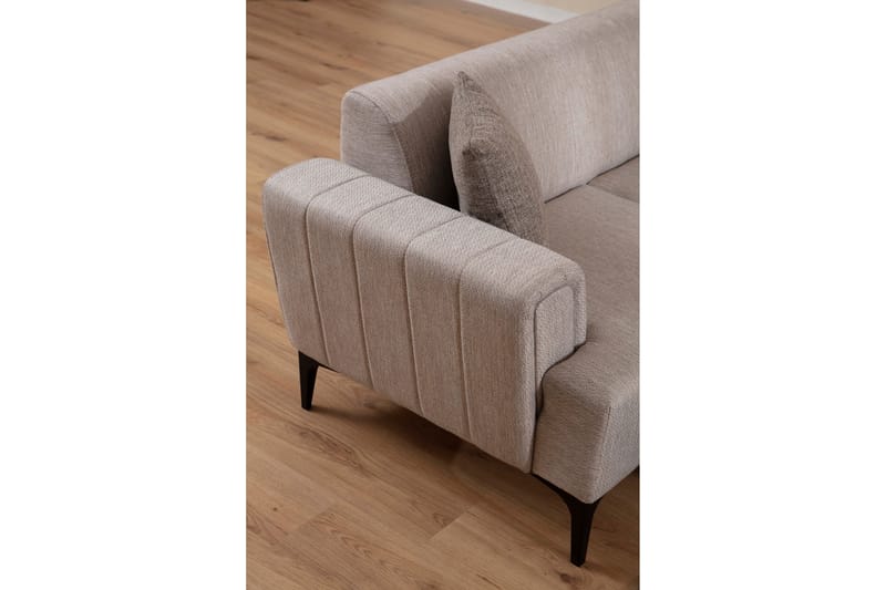 Lilesville 3-Pers. Sovesofa - Beige - Møbler - Sofaer - Sovesofaer