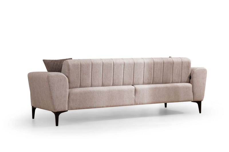 Lilesville 3-Pers. Sovesofa - Beige - Sovesofaer - 3 personers sovesofa