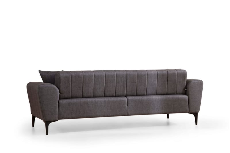 Lilesville 3-Pers. Sovesofa - Mørkegrå - Møbler - Sofaer - Sovesofaer