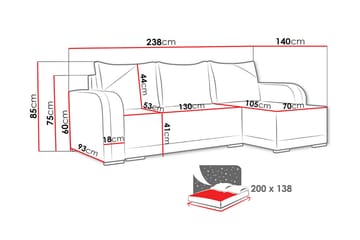 Liliana Divanbäddsoffa Sense 9 + Sense 14 - Møbler - Sofaer - Sovesofaer