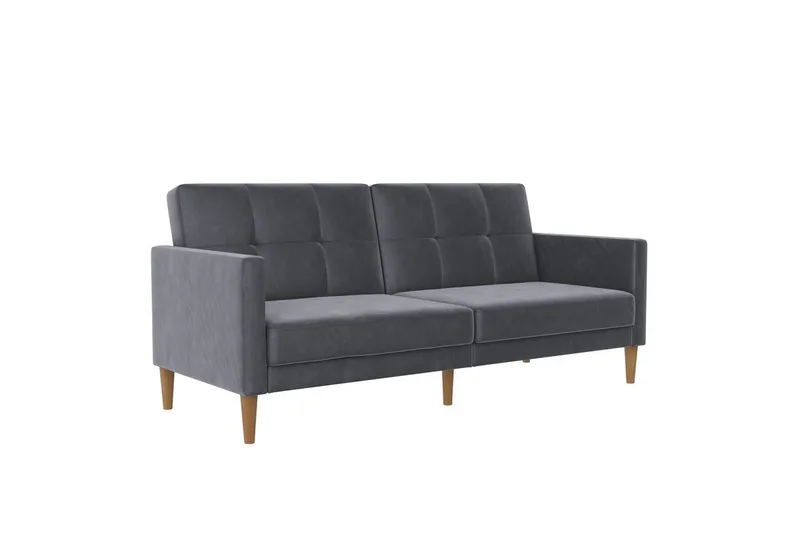 Sovesofa Lilly Antracit, Velour, Antracit, Velour