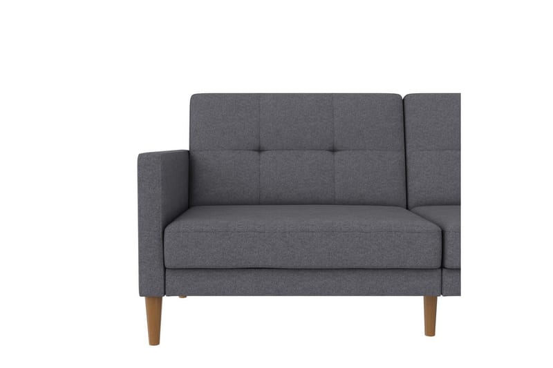 Sovesofa Lilly Lys Grå, Linned - Lys Grå, Linned - Møbler - Sofaer - Sovesofaer