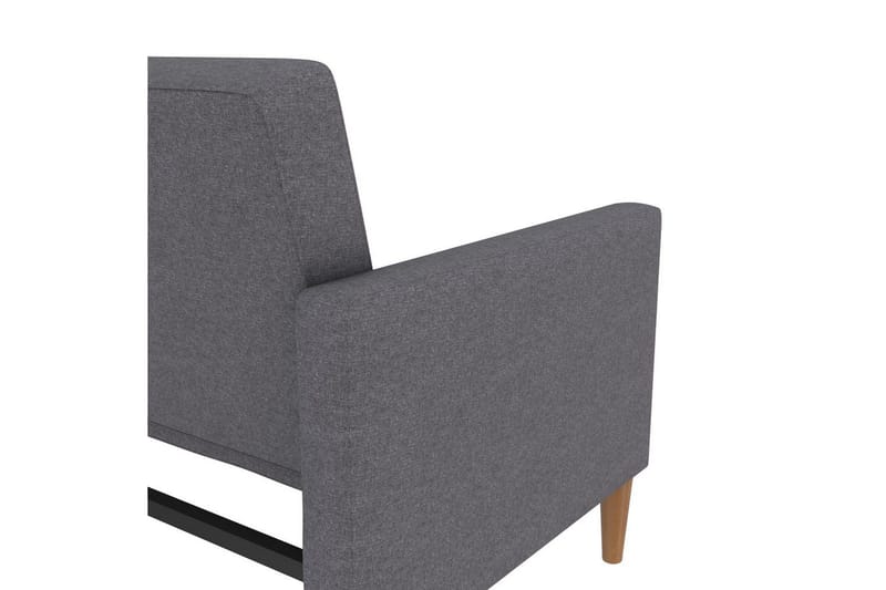 Sovesofa Lilly Lys Grå, Linned - Lys Grå, Linned - Møbler - Sofaer - Sovesofaer