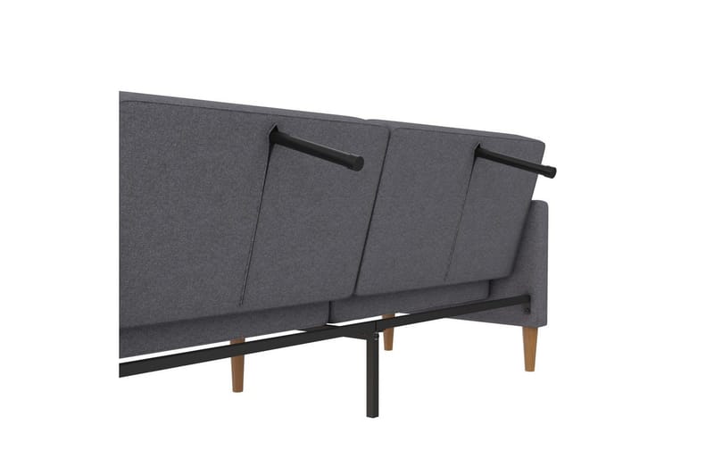 Sovesofa Lilly Lys Grå, Linned - Lys Grå, Linned - Møbler - Sofaer - Sovesofaer