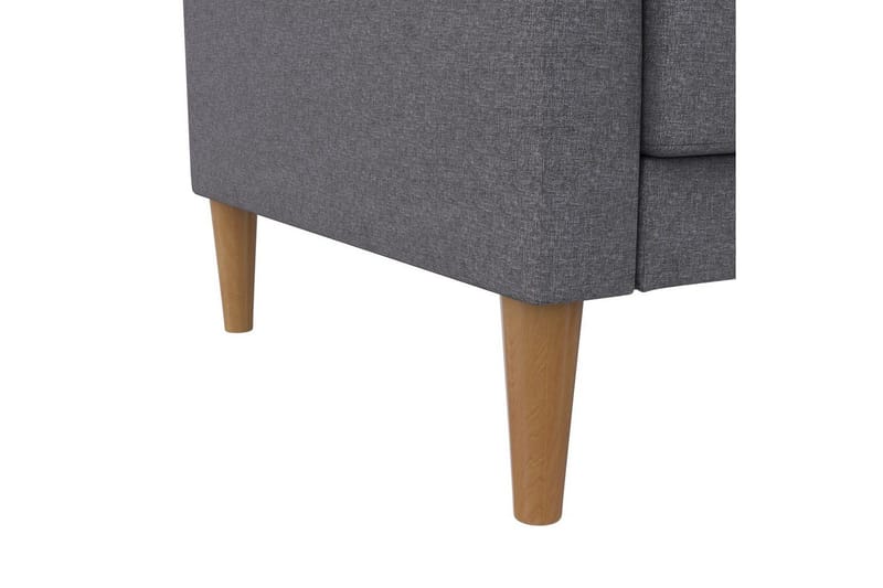 Sovesofa Lilly Lys Grå, Linned - Lys Grå, Linned - Møbler - Sofaer - Sovesofaer