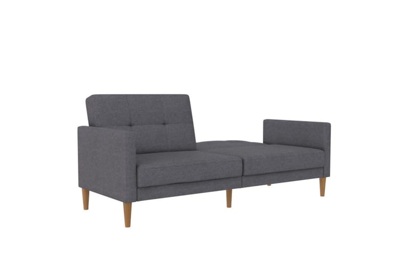 Sovesofa Lilly Lys Grå, Linned - Lys Grå, Linned - Møbler - Sofaer - Sovesofaer