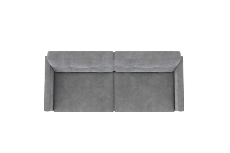 Sovesofa Lilly Lys Grå, Velour - Lys Grå, Velour - Møbler - Sofaer - Sovesofaer