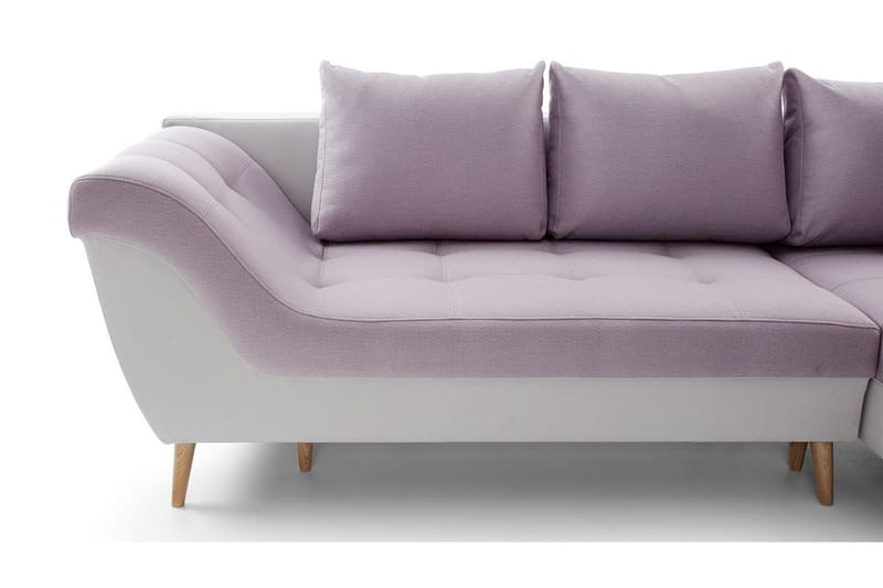 Lionel Sovesofa med diva - Sovesofaer - Sovesofa chaiselong - Velour sofaer