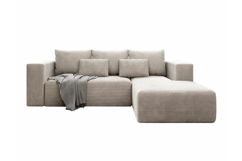 Listowel 3-sits Hörnbäddsoffa NO_BRAND Beige/Light beige, undefined