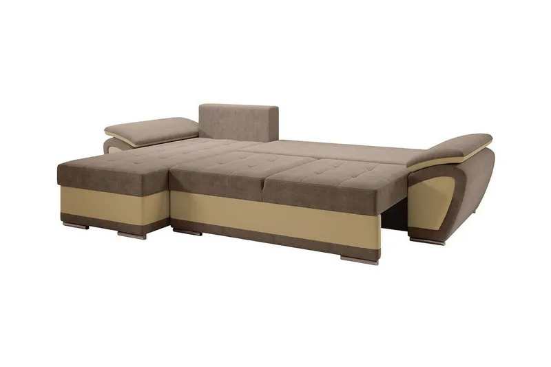 Listowel 3-sits Hörnbäddsoffa White - Møbler - Sofaer - Sovesofaer