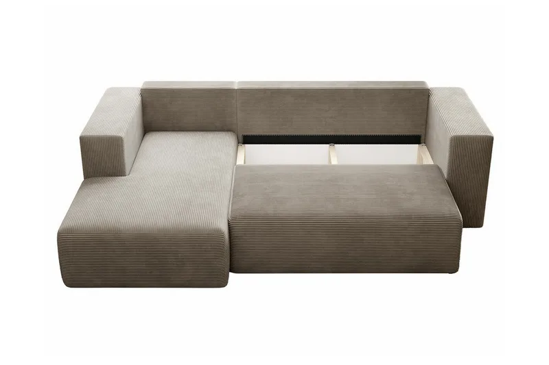 Listowel 3-sits Hörnbäddsoffa Yellow - Møbler - Sofaer - Sovesofaer