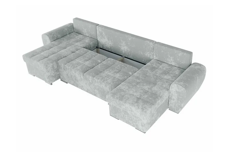 Listowel 4-personers Hjørnesovesofa - Beige - Møbler - Sofaer - Sovesofaer