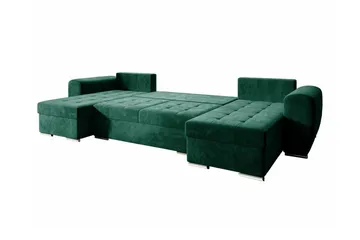 Listowel 4-personers Hjørnesovesofa - Beige - Møbler - Sofaer - Sovesofaer