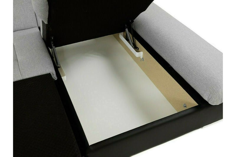 Lomux 3-sits Hörnbäddsoffa White - Møbler - Sofaer - Sovesofaer