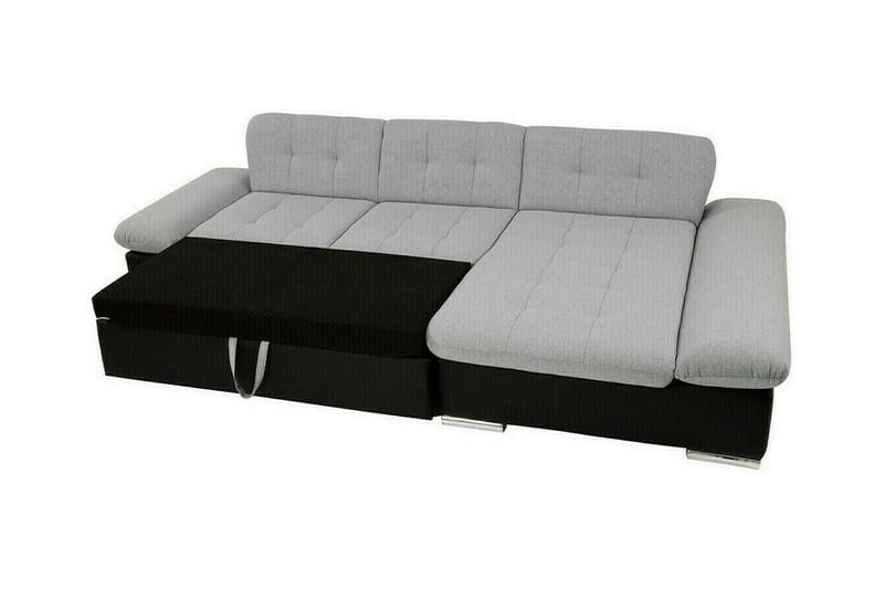 Lomux 3-sits Hörnbäddsoffa White - Møbler - Sofaer - Sovesofaer