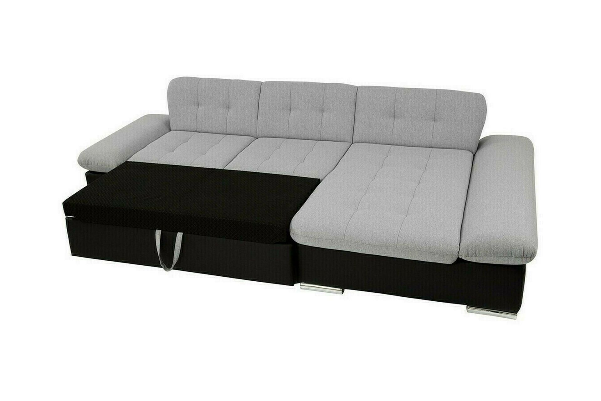 Lomux 3-personers Hjørnesovesofa - Hvid - Møbler - Sofaer - Sovesofaer