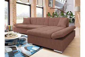Lomux 3-personers hjørnesovesofa - Møbler - Sofaer - Sovesofaer