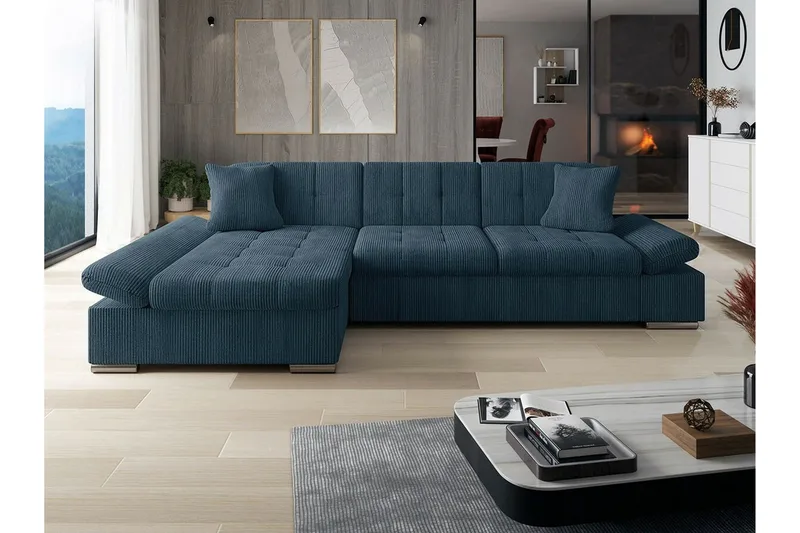 Lomux 3-personers hjørnesovesofa - Møbler - Sofaer - Sovesofaer
