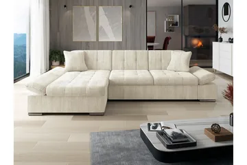 Lomux 3-personers hjørnesovesofa - Møbler - Sofaer - Sovesofaer