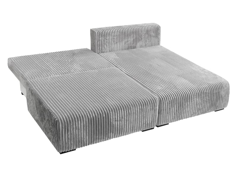 Lorynn 3-personers sovesofa med chaiselong - grå - Møbler - Sofaer - Sovesofaer