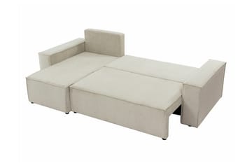 Magston 3-personers Hjørnesovesofa - Blå - Møbler - Sofaer - Sovesofaer