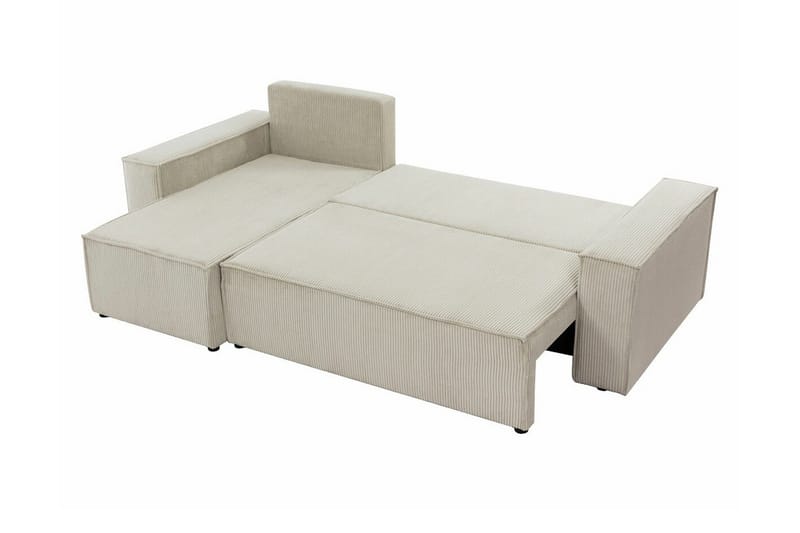 Magston 3-personers Hjørnesovesofa - Lyserød - Møbler - Sofaer - Sovesofaer