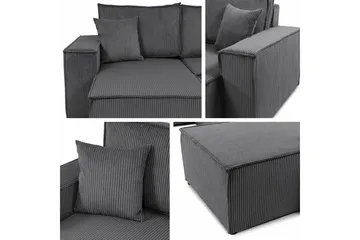 Magston 4-personers Hjørnesovesofa - Grøn - Møbler - Sofaer - Sovesofaer