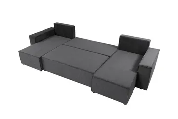 Magston 4-personers Hjørnesovesofa - Grøn - Møbler - Sofaer - Sovesofaer