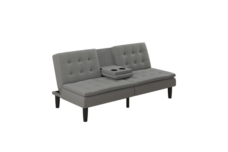 Sovesofa Maine Gråt stof - Gråt stof - Møbler - Sofaer - Sovesofaer