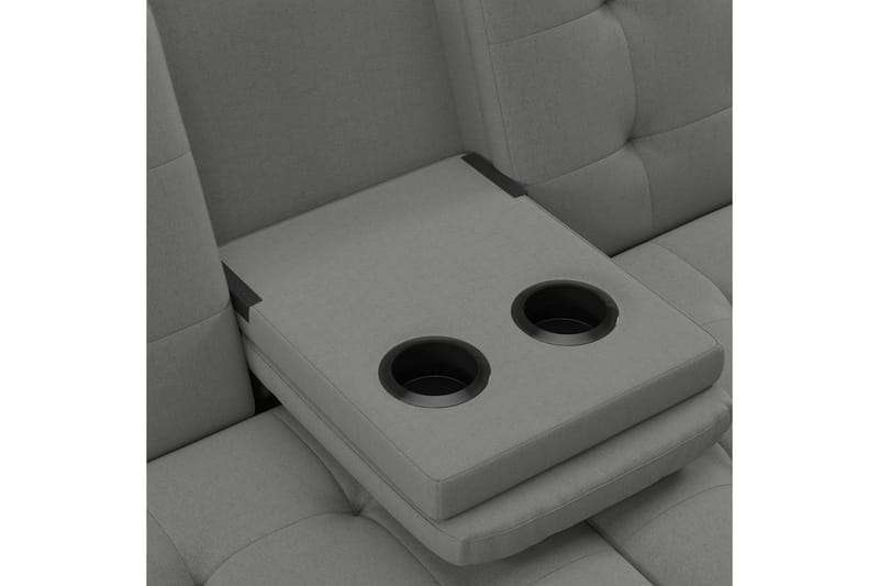 Sovesofa Maine Gråt stof - Gråt stof - Møbler - Sofaer - Sovesofaer