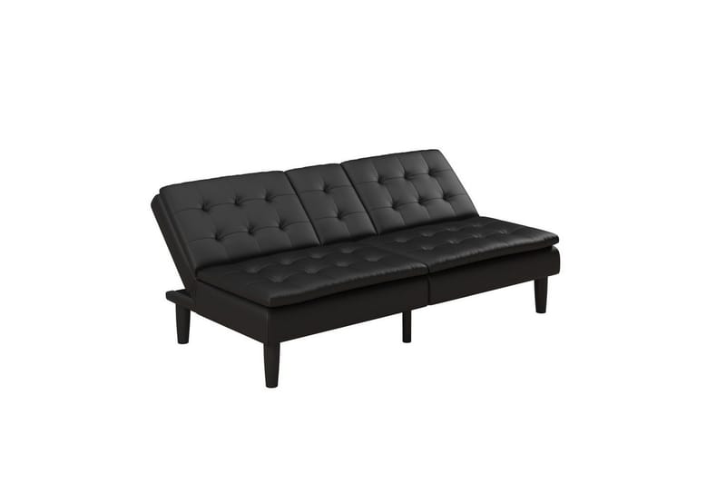 Sovesofa Maine Sort - Sort - Møbler - Sofaer - Sovesofaer