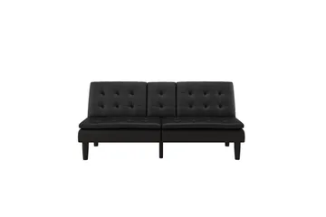 Sovesofa Maine Sort - Sort - Møbler - Sofaer - Sovesofaer