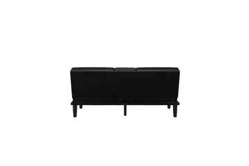 Sovesofa Maine Sort - Sort - Møbler - Sofaer - Sovesofaer