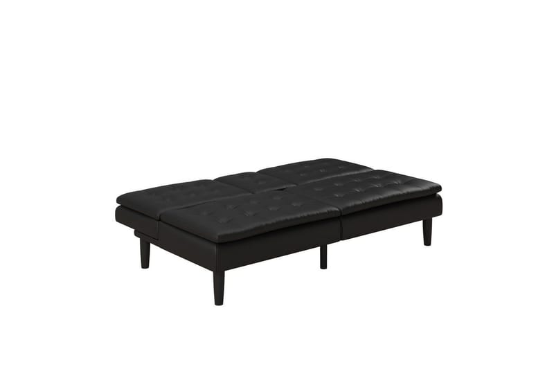 Sovesofa Maine Sort - Sort - Møbler - Sofaer - Sovesofaer