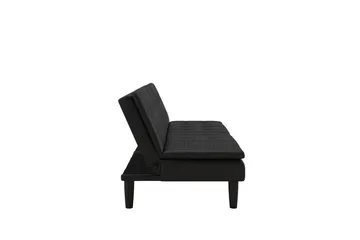 Sovesofa Maine Sort - Sort - Møbler - Sofaer - Sovesofaer