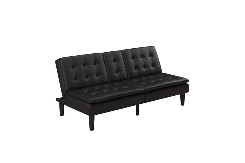 Sovesofa Maine Sort, Sort