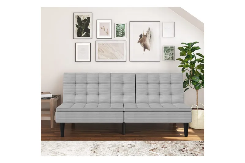 Maine Sovesofa 3-sæde - Grå - Møbler - Sofaer - Sovesofaer