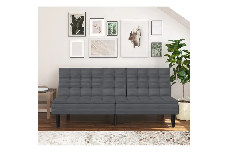 Maine Sovesofa 3-sæde - Grå - Møbler - Sofaer - Sovesofaer