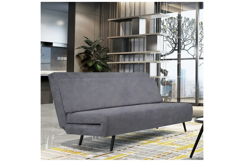 Mallory Sovesofa 2-sæde - Grå - Møbler - Sofaer - Sovesofaer