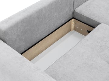 Malor 3-personers sovesofa med højrevendt chaiselong - beige - Møbler - Sofaer - Sovesofaer
