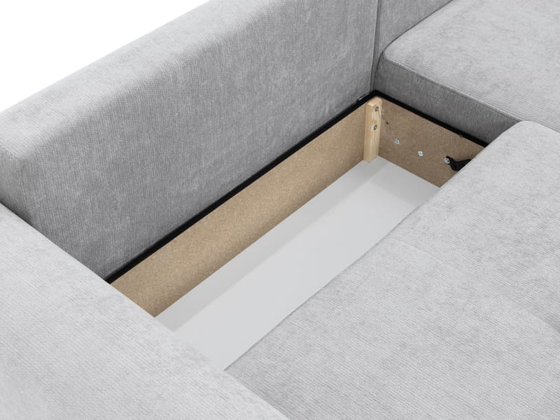 Malor 3-personers sovesofa med højrevendt chaiselong - beige - Møbler - Sofaer - Sovesofaer