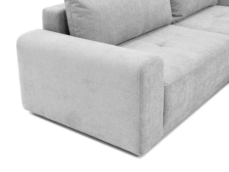 Malor 3-personers sovesofa med højrevendt chaiselong - beige - Møbler - Sofaer - Sovesofaer