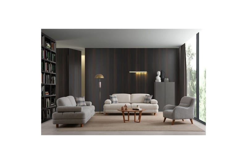 Mami Sovesofa 3-sits - Creme - Møbler - Sofaer - Sovesofaer