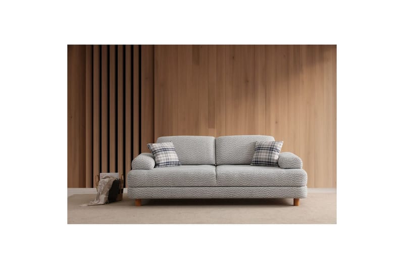 Mami Sovesofa 3-sits - Grå - Møbler - Sofaer - Sovesofaer